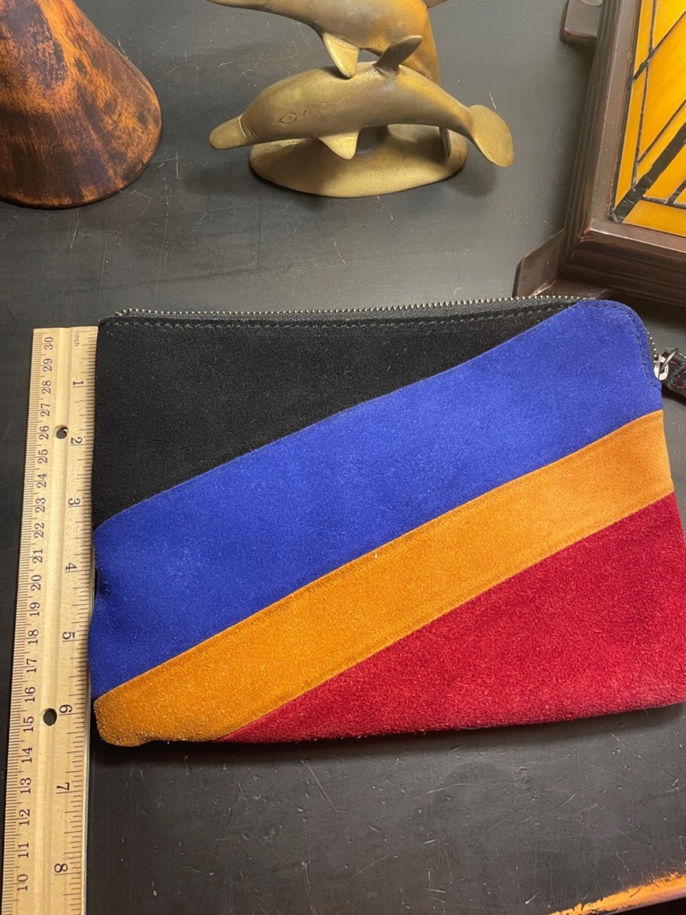 Patricia Nash Suede Wristlet - Picture 15 of 15